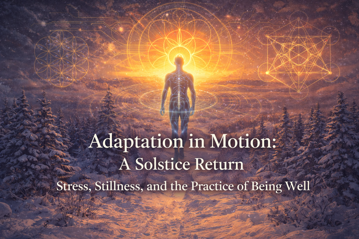 Adaptation in Motion: A Solstice Return -Stress, Stillness, and the Practice of Being Well
